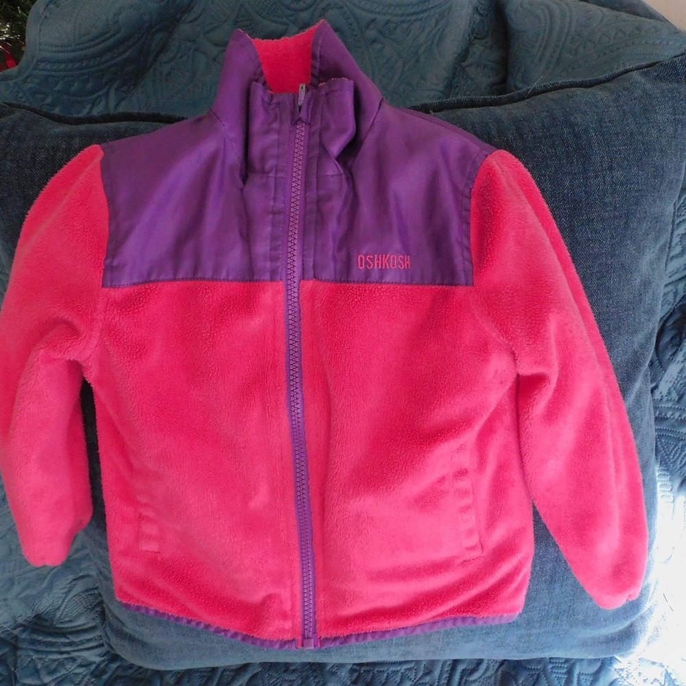 Childs Reversible Oshkosh Jacket Size 3